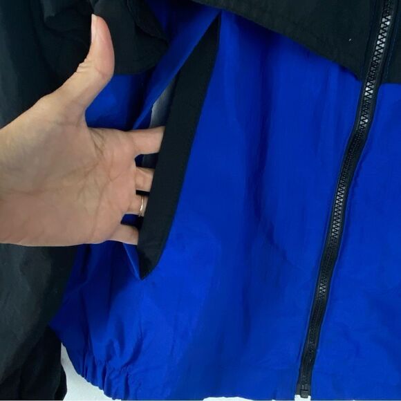 Y2K Licensed Goodyear NASCAR Racing Windbreaker Nylon Jacket Embroidered Logo XL - Picture 11 of 14